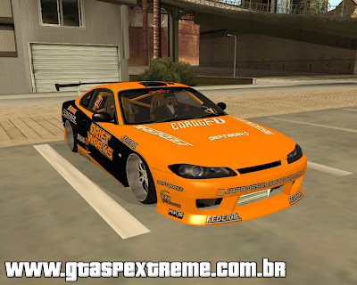 Nissan Silvia S15 - DriftWorks para grand theft auto